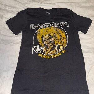 Iron Maiden Black Graphic Tee